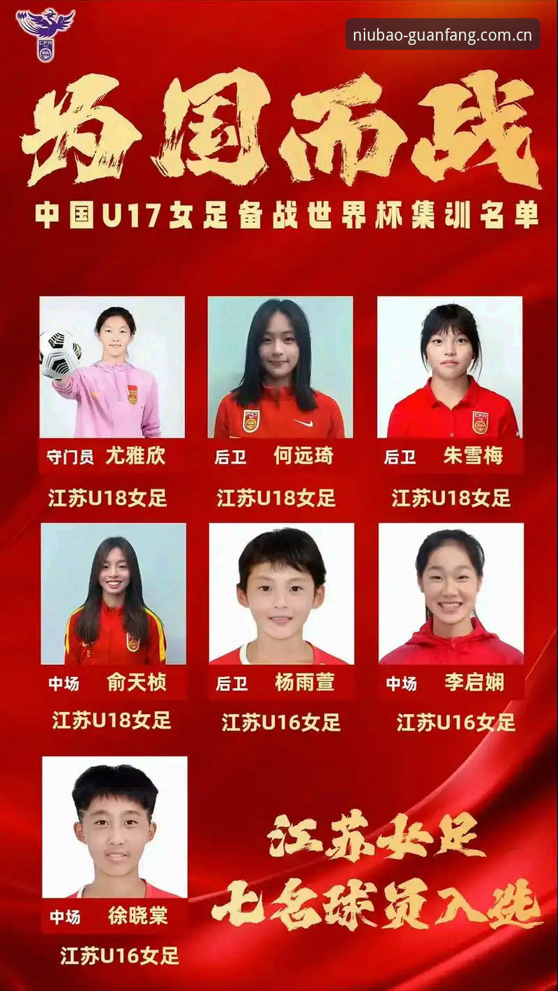 U17世界杯抽签结果揭晓 中国男女足遭遇强敌 牛宝体育官网全程聚焦